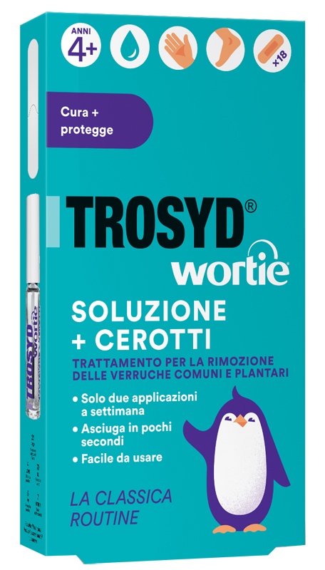 TROSYD WORTIE SOLUZIONE + CEROTTI - farmacia187.it