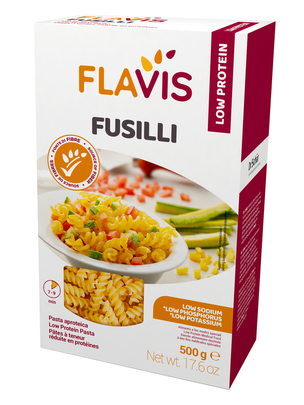 FLAVIS FUSILLI APROTEICI 500 G - farmacia187.it