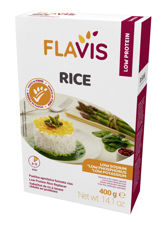 FLAVIS RICE PASTINA APROTEICA FORMATO RISO 400 G - farmacia187.it