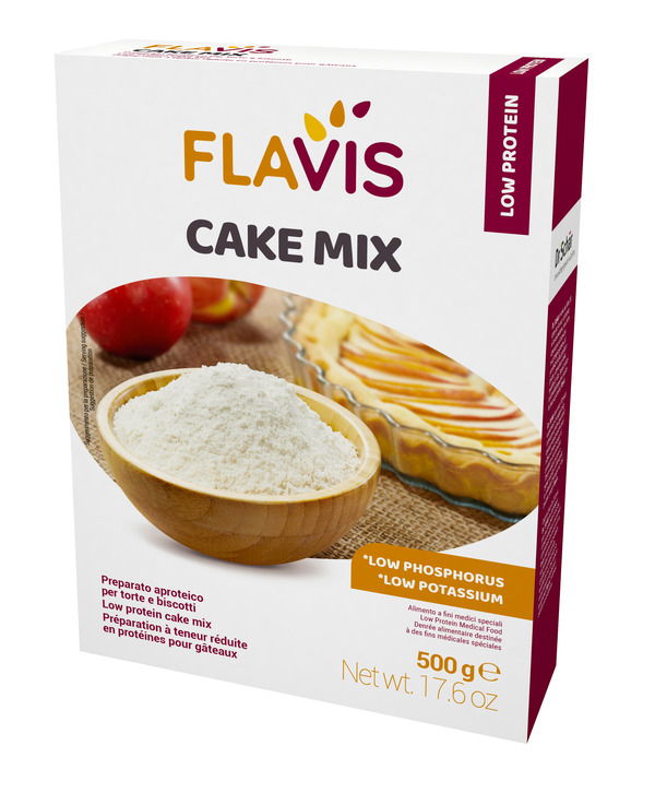 FLAVIS CAKE MIX PREPARATO PER TORTE E BISCOTTI APROTEICI 500 G - farmacia187.it