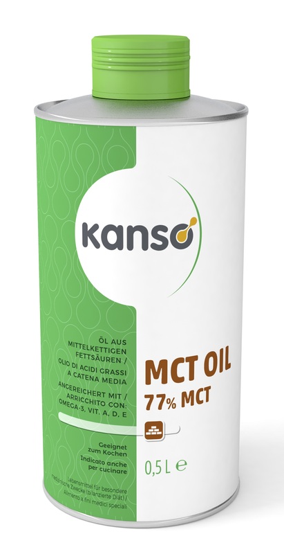 KANSO MCT OIL 77% OLIO DI ACIDI GRASSI 500 ML - farmacia187.it