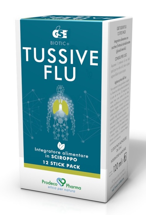 GSE TUSSIVE FLU 12 STICKPACK - farmacia187.it