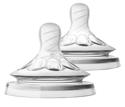 AVENT 2 TETTARELLE NATURAL FLUSSO MEDIO 3 FORI - farmacia187.it