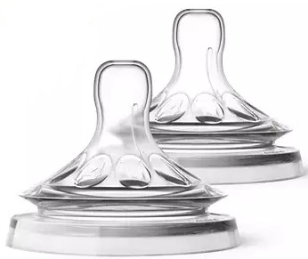 AVENT 2 TETTARELLE NATURAL FLUSSO ABBONDANTE 4 FORI - farmacia187.it