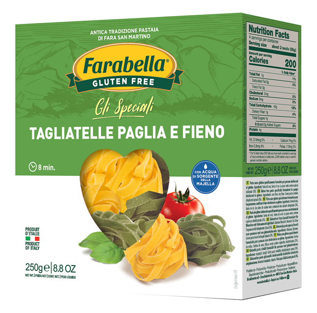FARABELLA TAGLIATELLE PAGLIA FIENO 250 G - farmacia187.it