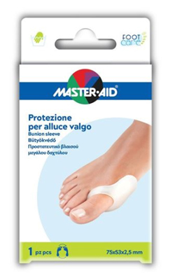 PROTEZIONE IN GEL MASTER-AID FOOTCARE PER ALLUCE VALGO 1 PEZZO D6 - farmacia187.it