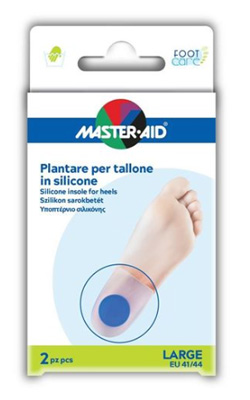 TALLONIERA IN DUE TIPOLOGIE DI SILICONE MASTER-AID FOOTCARE LARGE 2 PEZZI F4 - farmacia187.it