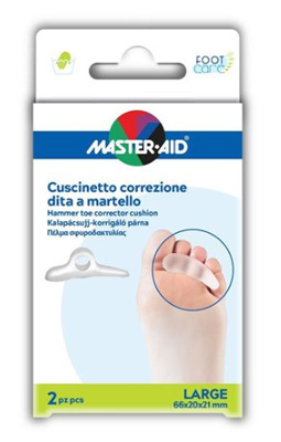 CORRETTORE DITA A MARTELLO MASTER-AID FOOTCARE LARGE 2 PEZZI C13 - farmacia187.it