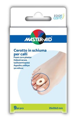 CEROTTO CALLI MASTER-AID FOOTCARE IN SCHIUMA PU 3 MM 9 PEZZI B9 - farmacia187.it
