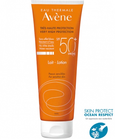 EAU THERMALE AVENE SOLARE LATTE SPF50+ 250 ML NUOVA FORMULA - farmacia187.it