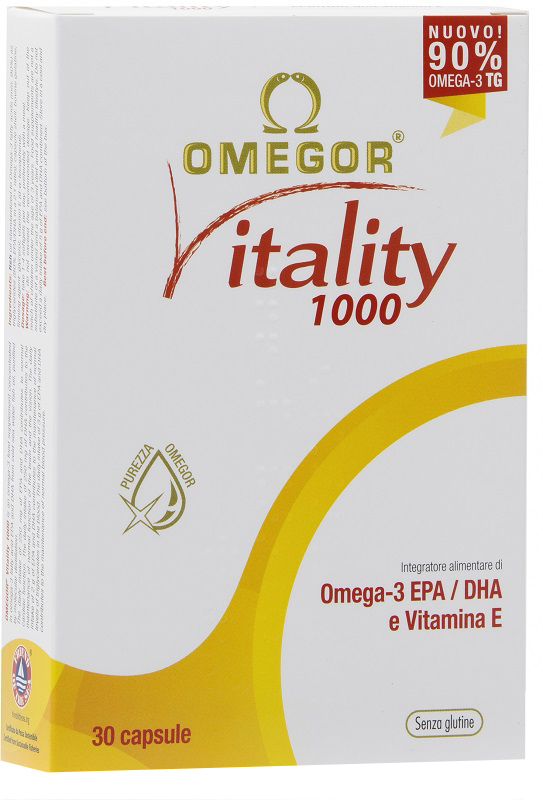 OMEGOR VITALITY 1000 30 CAPSULE MOLLI - farmacia187.it