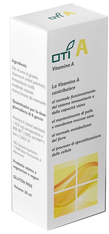OTI A VITAMINA A GOCCE 20 ML - farmacia187.it