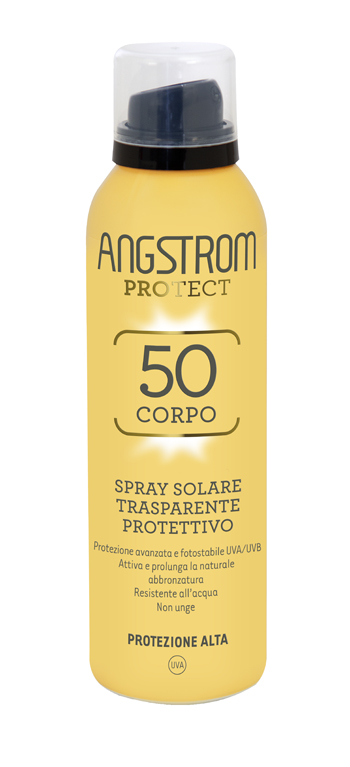 ANGSTROM PROTECT 50 CORPO SPRAY SOLARE TRASPARENTE 150 ML - farmacia187.it