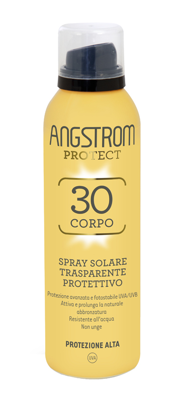 ANGSTROM PROTECT 30 CORPO SPRAY SOLARE TRASPARENTE 150 ML - farmacia187.it