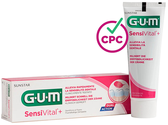 GUM SENSIVITAL + DENTIFRICIO 75 ML - farmacia187.it