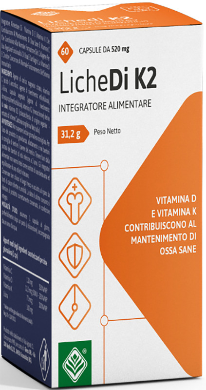LICHEDI K2 60 CAPSULE - farmacia187.it