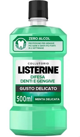LISTERINE DENTI & GENGIVE DELICATO 500 ML - farmacia187.it
