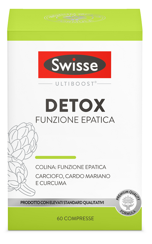 SWISSE DETOX FUNZIONE EPATICA 60 COMPRESSE DA 1085 MG - farmacia187.it