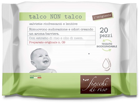 FIOCCHI DI RISO SALVIETTE TALCO NON TALCO - farmacia187.it