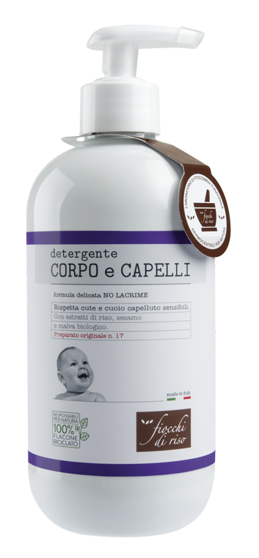 FIOCCHI DI RISO DETERGENTE CAPELLI E CORPO 400 ML - farmacia187.it