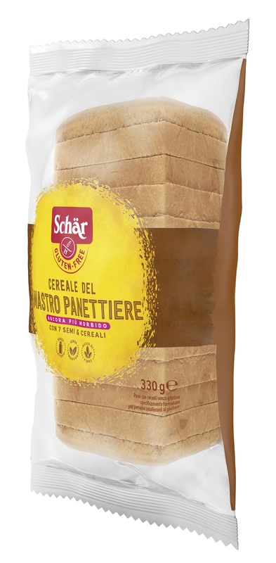 SCHAR CEREALE DEL MASTRO PANETTIERE PANE CON CEREALI SENZA LATTOSIO 330 G - farmacia187.it
