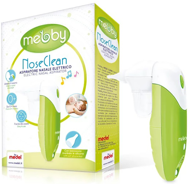MEBBY NOSE CLEAN ASPIRATORE NASALE ELETTRICO 1 PEZZO - farmacia187.it