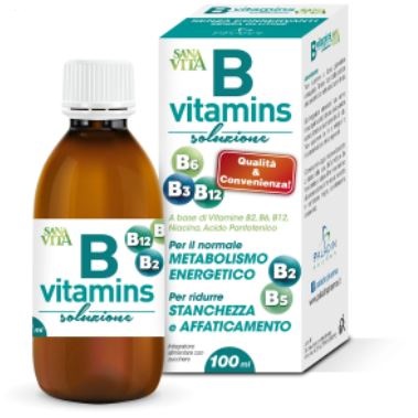 SANAVITA B VITAMINS SOLUZIONE 100 ML - farmacia187.it