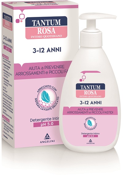 TANTUM ROSA 3-12 ANNI DETERGENTE INTIMO 200 ML - farmacia187.it