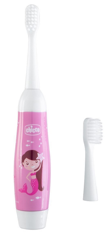 CHICCO SPAZZOLINO ELETTRICO ROSA - farmacia187.it