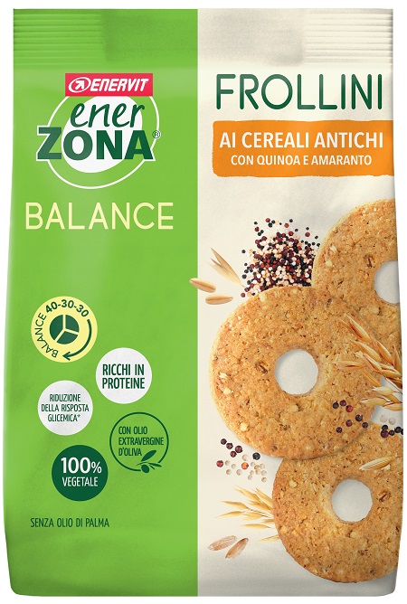 ENERZONA FROLLINI VEG CEREALI ANTICHI 250 G - farmacia187.it