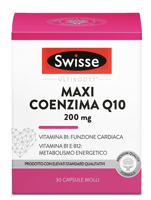 SWISSE MAXI COENZIMA Q10 200 MG 30 CAPSULE - farmacia187.it