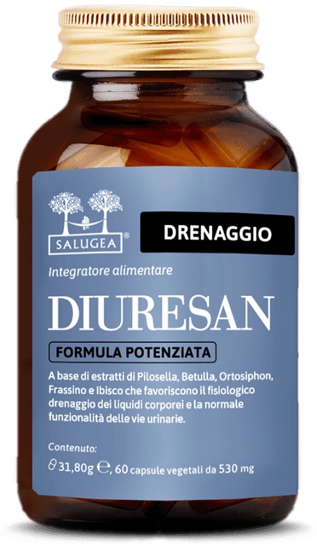 SALUGEA DIURESAN FORMULA POTENZIATA 60 CAPSULE - farmacia187.it