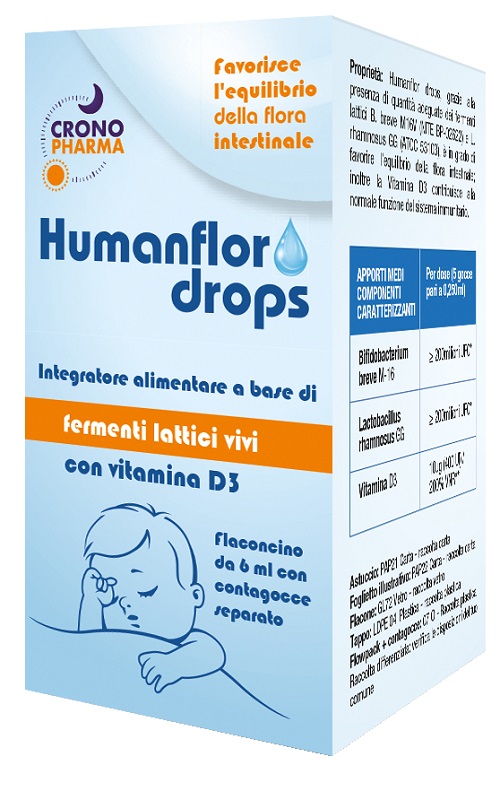 HUMANFLOR DROPS 6 ML - farmacia187.it
