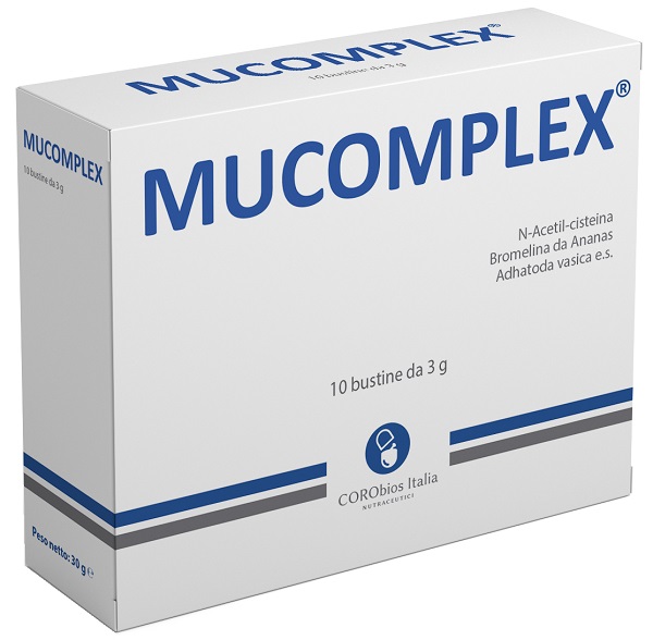 MUCOMPLEX 10 BUSTINE DA 3 G - farmacia187.it