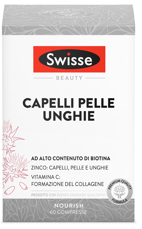 SWISSE CAPELLI PELLE UNGHIE 60 COMPRESSE - farmacia187.it