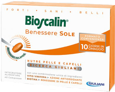 BIOSCALIN SOLE 30 + 10 COMPRESSE - farmacia187.it
