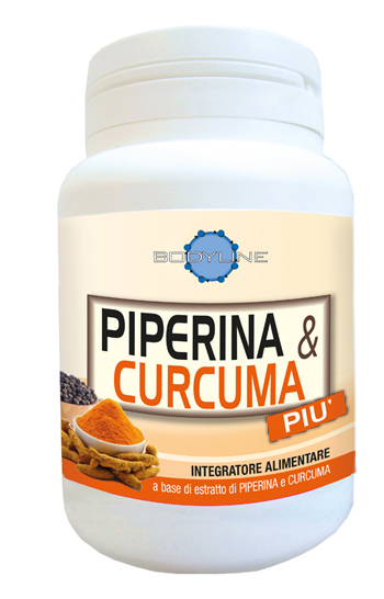 PIPERINA & CURCUMA PIU' 60 CAPSULE - farmacia187.it