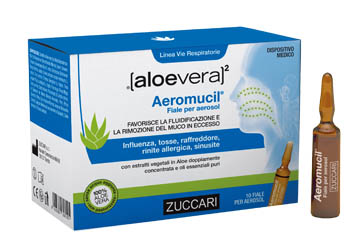 ALOEVERA2 AEROMUCIL 10 FIALE 5 ML - farmacia187.it