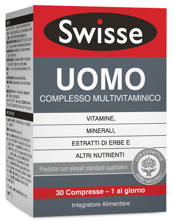 SWISSE MULTIVITAMINICO UOMO 30 COMPRESSE - farmacia187.it