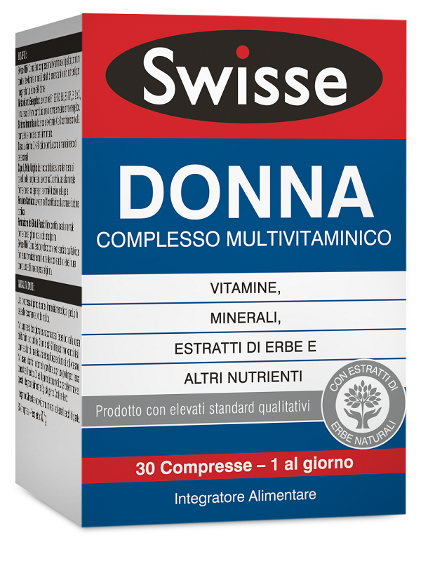 SWISSE MULTIVITAMINICO DONNA 30 COMPRESSE - farmacia187.it