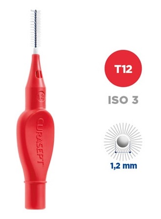 CURASEPT PROXI T12 ROSSO/RED 5 PEZZI - farmacia187.it