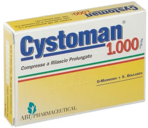 CYSTOMAN 1000 12 COMPRESSE - farmacia187.it