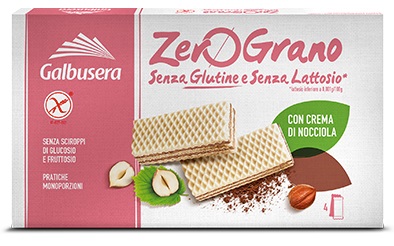 ZEROGRANO WAFER NOCCIOLA 180 G - farmacia187.it
