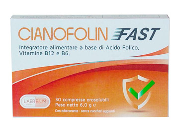 CIANOFOLIN FAST 30 COMPRESSE SUBLINGUALI - farmacia187.it