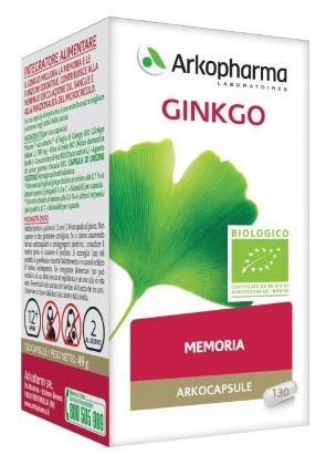 ARKO CAPSULE GINKGO BIO 45 CAPSULE - farmacia187.it