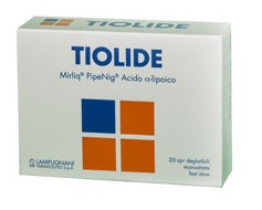 TIOLIDE 20 COMPRESSE DEGLUTIBILI MONOSTRATO FAST SLOW - farmacia187.it