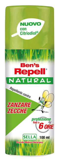 BENS REPELL NATURAL 100 ML - farmacia187.it