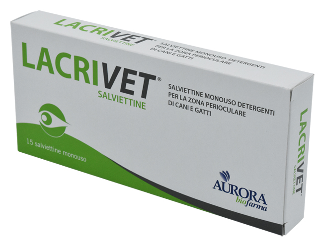 LACRIVET SALVIETTINE 15 PEZZI - farmacia187.it