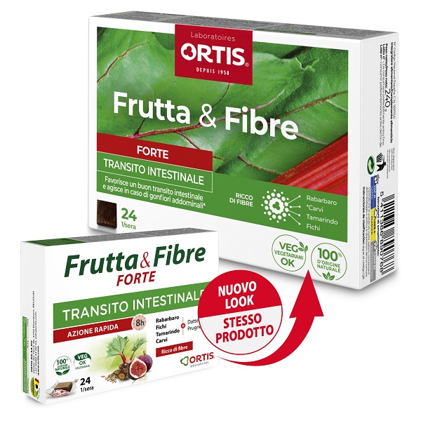 FRUTTA & FIBRE FORTE 24 CUBETTI - farmacia187.it