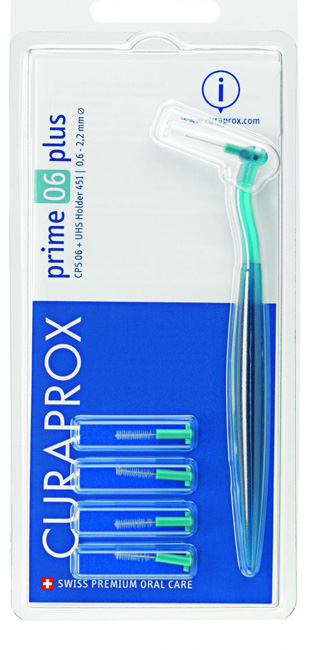 CURAPROX CPS PRIME CPS 06 CON 5 SCOVOLINI + SUPPORTO - farmacia187.it